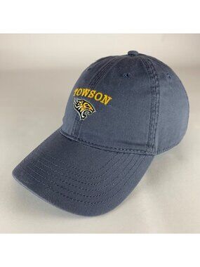 Towson Tigers NCAA Gray Legacy Relaxed Fit Strapback Adjustable Hat